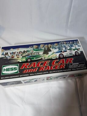 HESS 2009 Toy Truck Race Car and Racer - Lights & Sound New